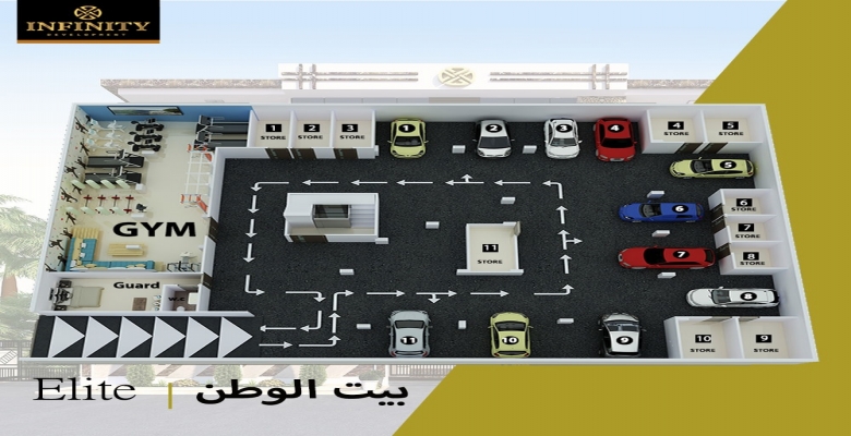 امتلك شقة في Elit باسعار رائعه وكاملة الخدمات 
