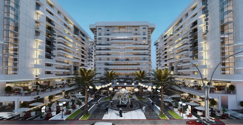 شقة بكمبوند بمصر الجديدة فيو مميز بالتقسيط