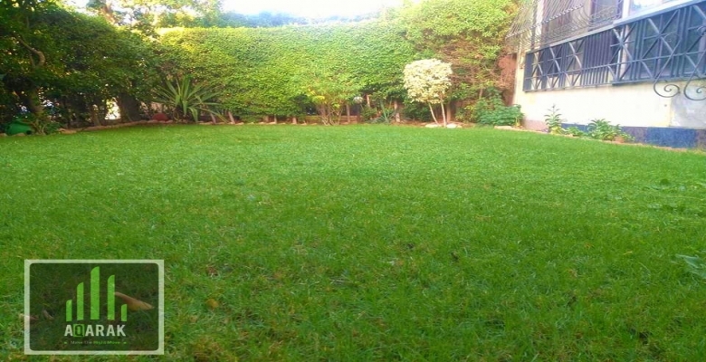 135 م _ 6 اكتوبر - حى الاشجــار دور ارضي بحديقه تشطيب سوبر لوكس