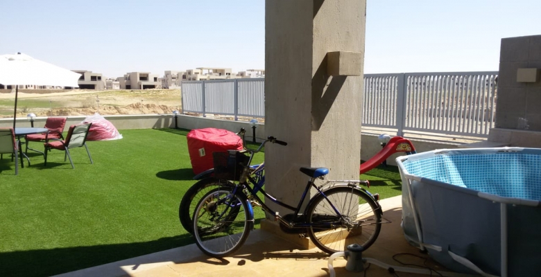 شاليه للبيع بهاسيندا باى بحديقة خاصة 200 متر