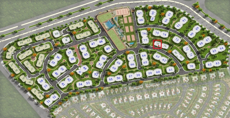 للبيع بنتهاوس 199 متر - كومبوند زايد ديونز