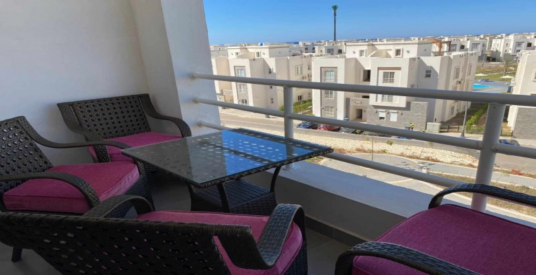 شاليه للإيجارامواج الساحل الشمالي Chalet for rent in Amwaj North Coast