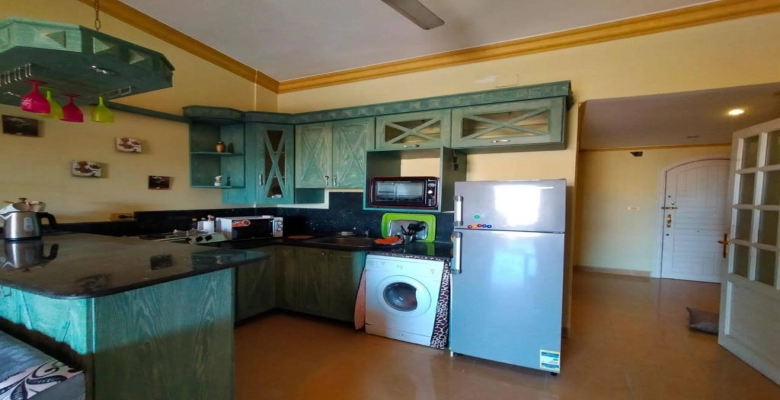 شاليه للايجار مارينا الساحل الشمالي 3 غرف