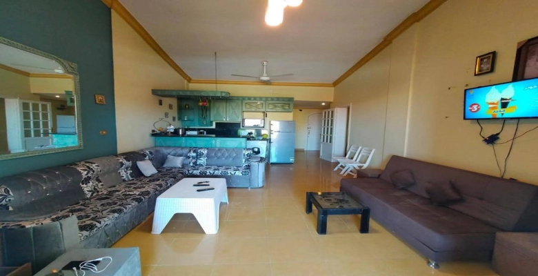 شاليه للايجار مارينا الساحل الشمالي 3 غرف