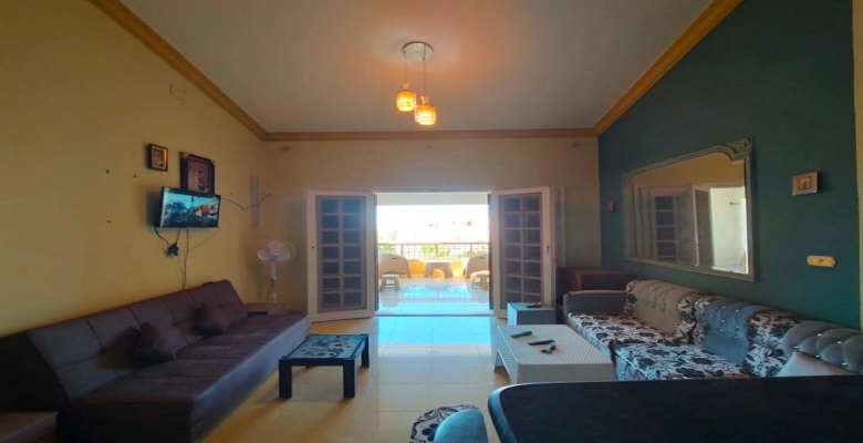 شاليه للايجار مارينا الساحل الشمالي 3 غرف