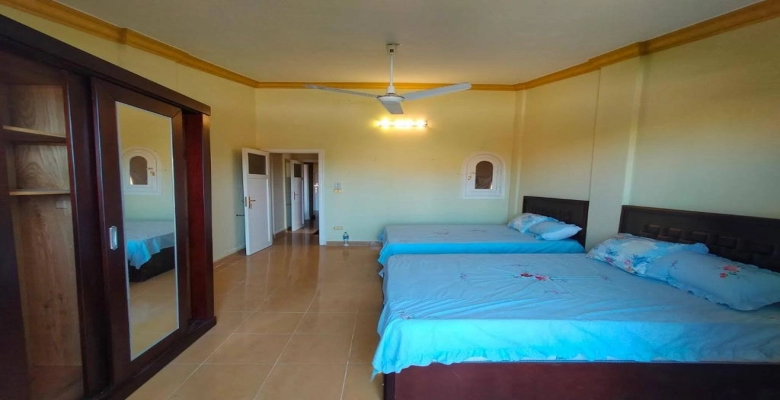 شاليه للايجار مارينا الساحل الشمالي 3 غرف