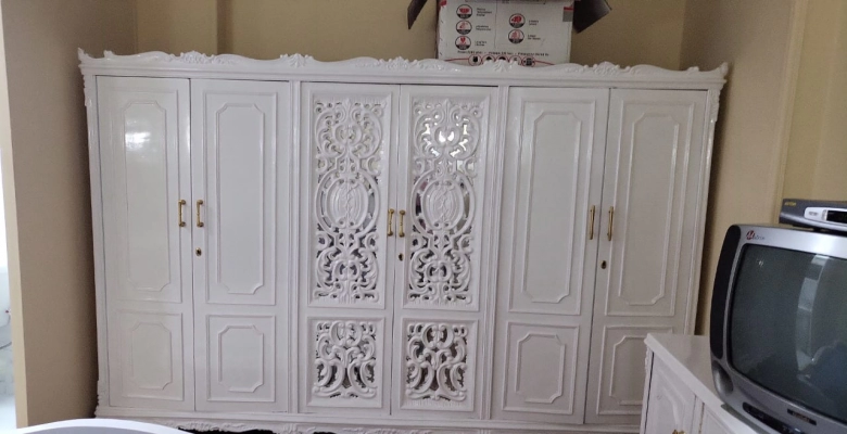 شقة مفروشة  للايجار فى المهندسين شارع احمدعرابى 130 متر -  Apartment for rent in Ahmed Orabi Street