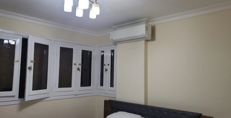 شقة مفروشة  للايجار فى المهندسين شارع احمدعرابى 130 متر -  Apartment for rent in Ahmed Orabi Street