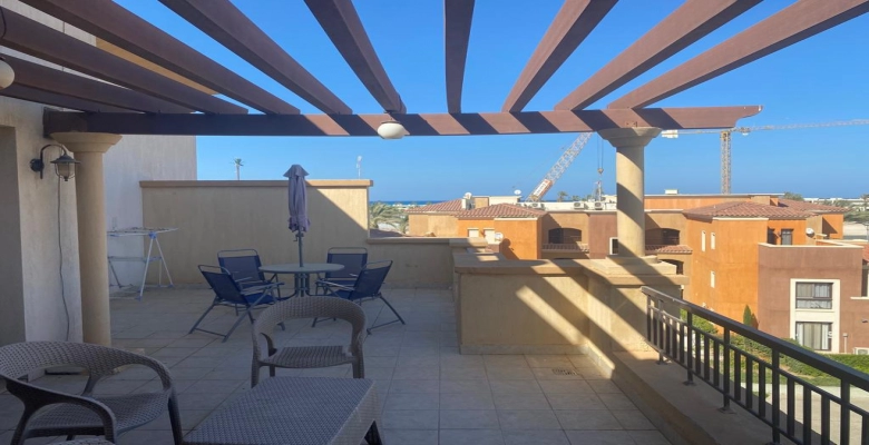 بنت هاوس للايجار بالساحل الشمالى مراسي - Bent House for rent in North Coast Marassi