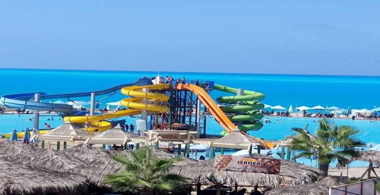 شاليه للايجار بقرية اللوتس - الساحل الشمالي / A chalet for rent in Lotus Village - North Coast