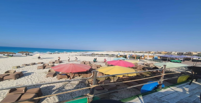 شاليه للايجار بقرية اللوتس - الساحل الشمالي / A chalet for rent in Lotus Village - North Coast