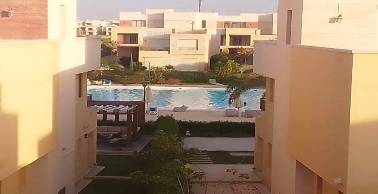 شاليه للايجار بالساحل الشمالي ( مراسي بلانكا ) - Chalet for rent in the North Coast (Marassi Blanca)