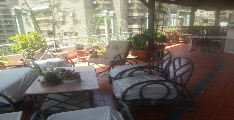 بنتهاوس للبيع فى ارقى مكان فى المهندسين اول تفريعات شارع شهاب algomhoria