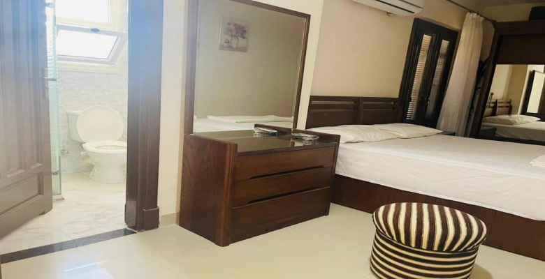 شاليه للإيجار في قرية لازوردي الساحل الشمالي 3 غرف