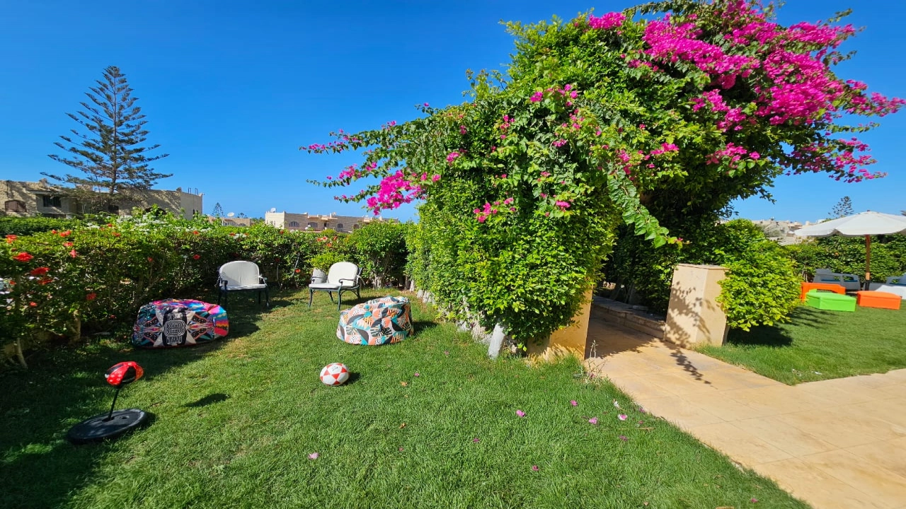 شالية للإيجار في قرية مارينا الساحل الشمالي