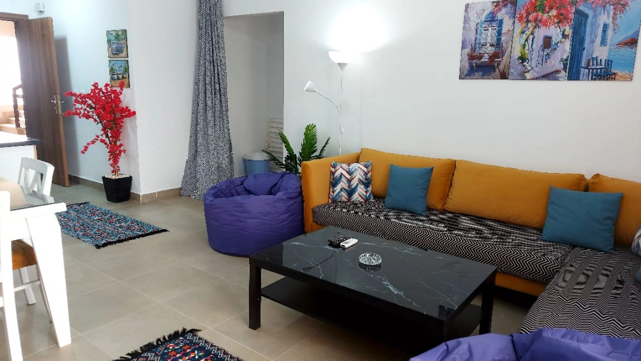 شاليه للإيجار في قرية امواج الساحل الشمالي