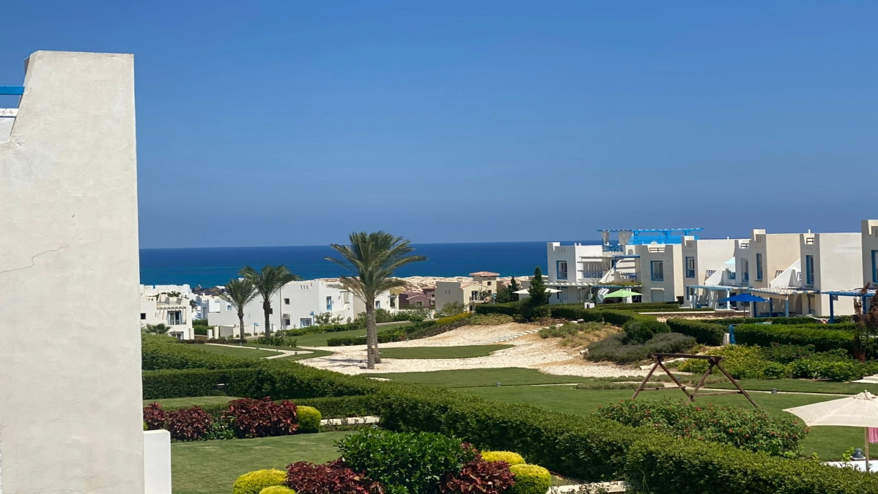 شالية 2 غرفة للايجار -- ماونتين فيو -- الساحل الشمالي