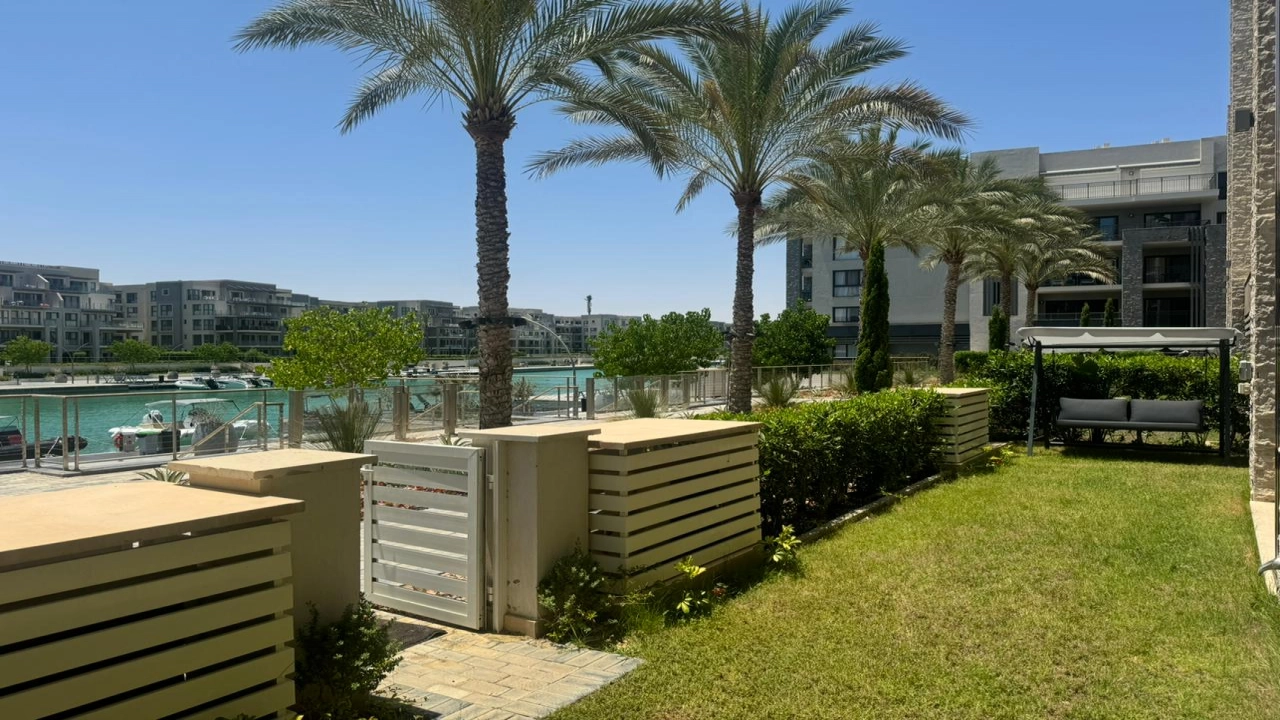 شالية للايجار - في مراسي مارينا ع القنال و المارينا - الساحل الشمالي