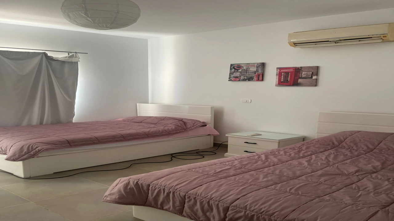 شالية للايجار 3 غ - في امواج - الساحل الشمالي