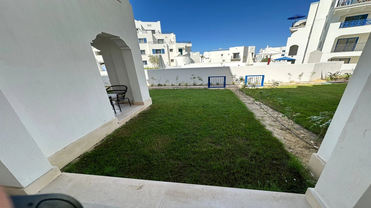 شالية 2 غرفة للايجار - بالساحل الشمالي - مراسي ( جريك )