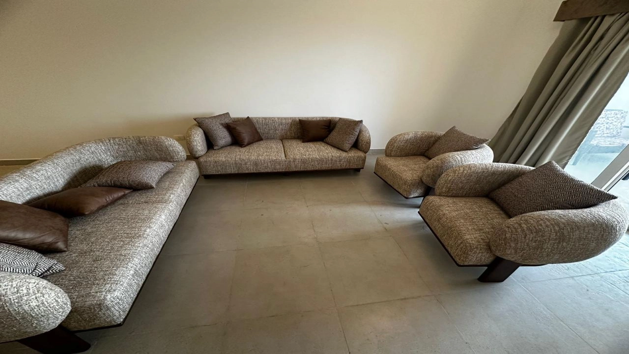 شالية للايجار في امواج 3غرف