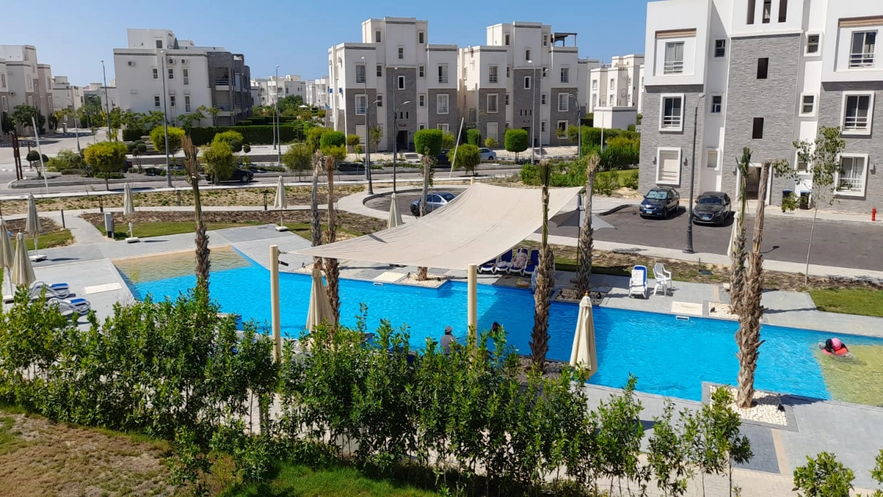 شالية للأيجار 3 غرفه _ قرية أمواج _الساحل الشمالي