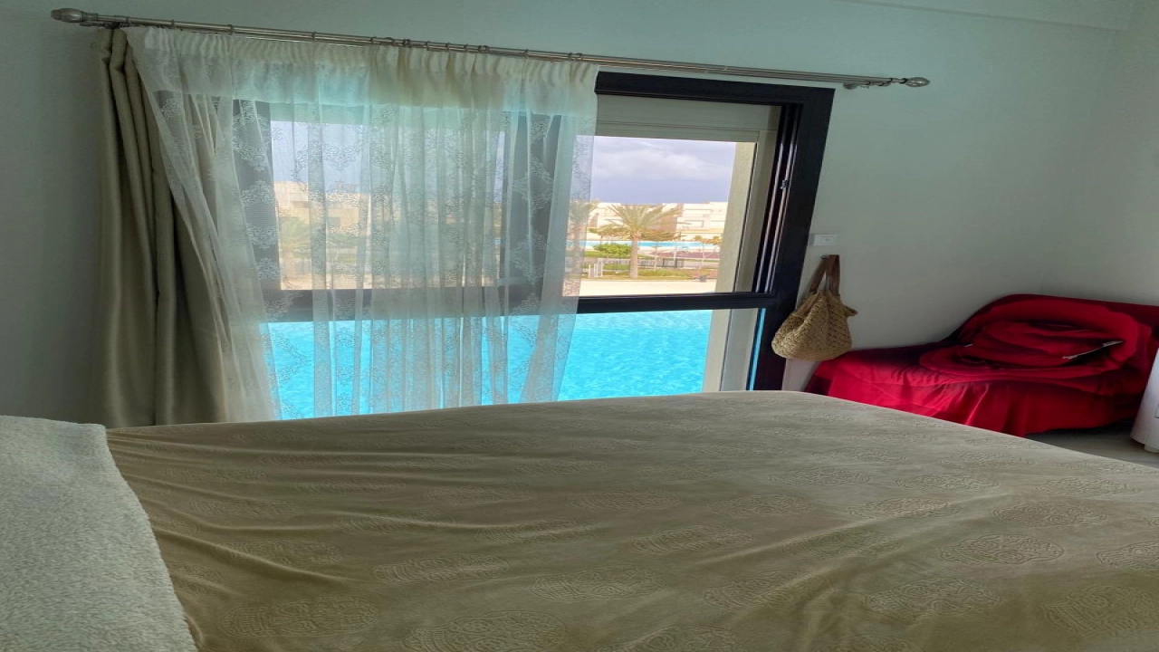 شالية 3 غرفة للايجار - الساحل الشمالي - بمراسي ( بلانكا )