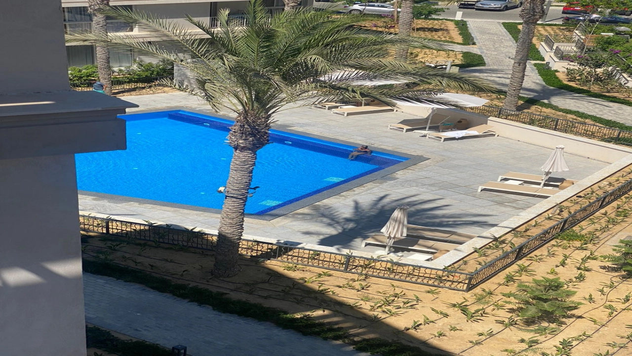 شالية غرفتين للأيجار بالساحل الشمالي قرية مراسي (مارينا ويست)