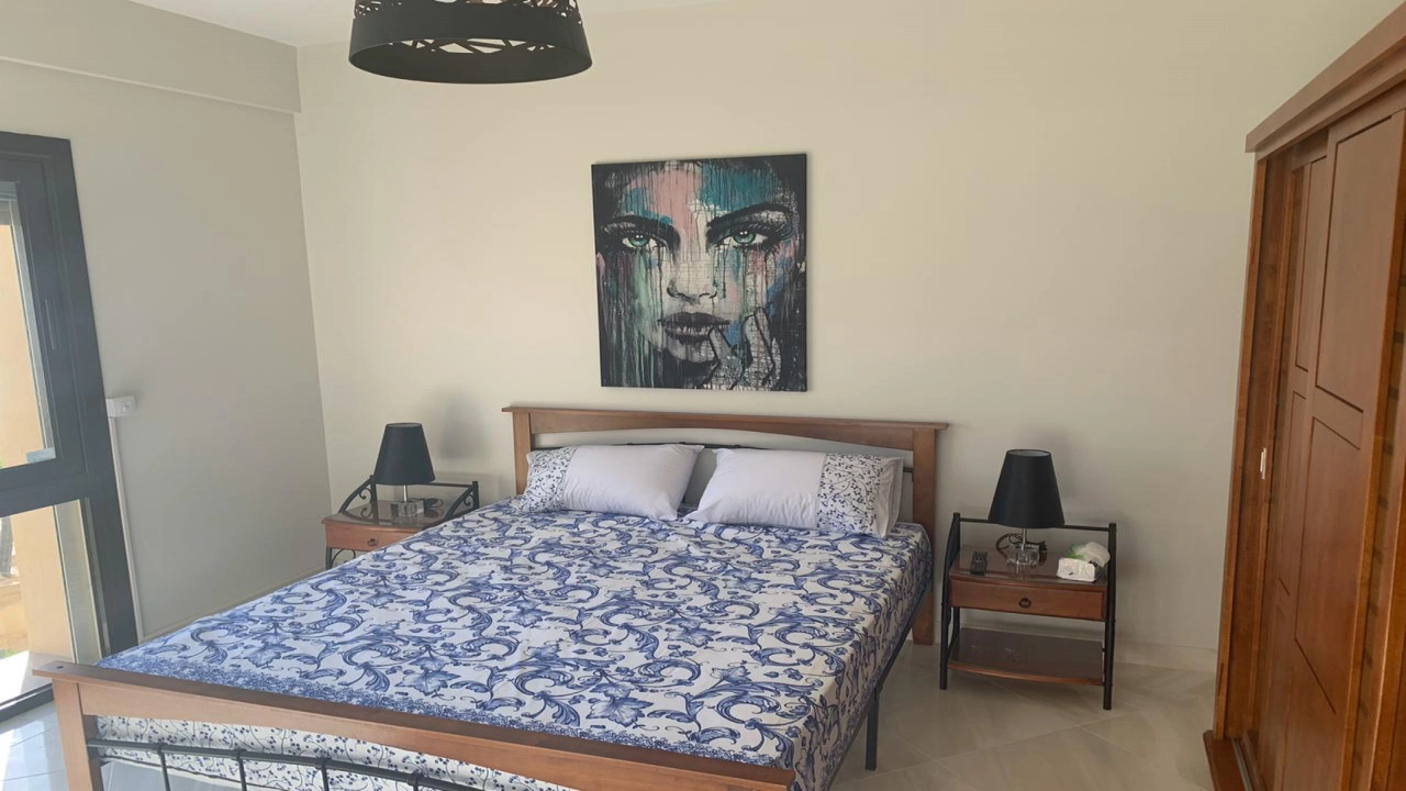 شالية للايجار 3 غرف بالساحل الشمالي بقرية مراسي (بلانكا)