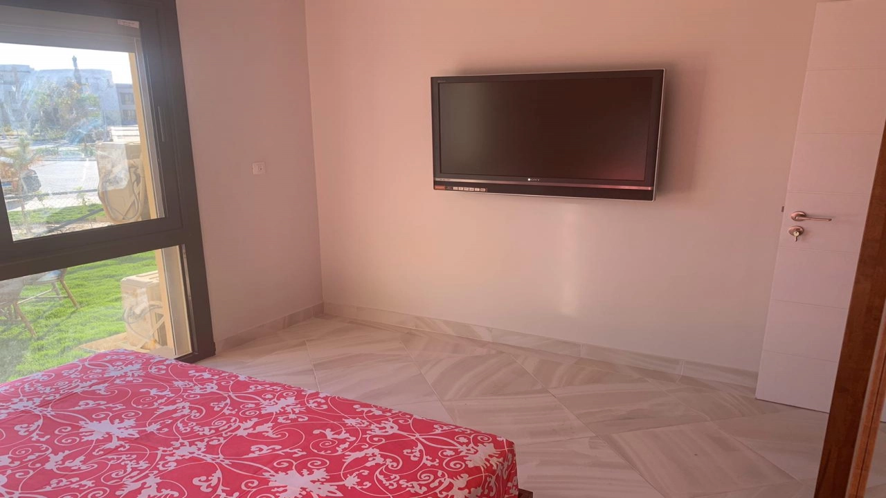 شالية للايجار 3 غرف بالساحل الشمالي بقرية مراسي (بلانكا)