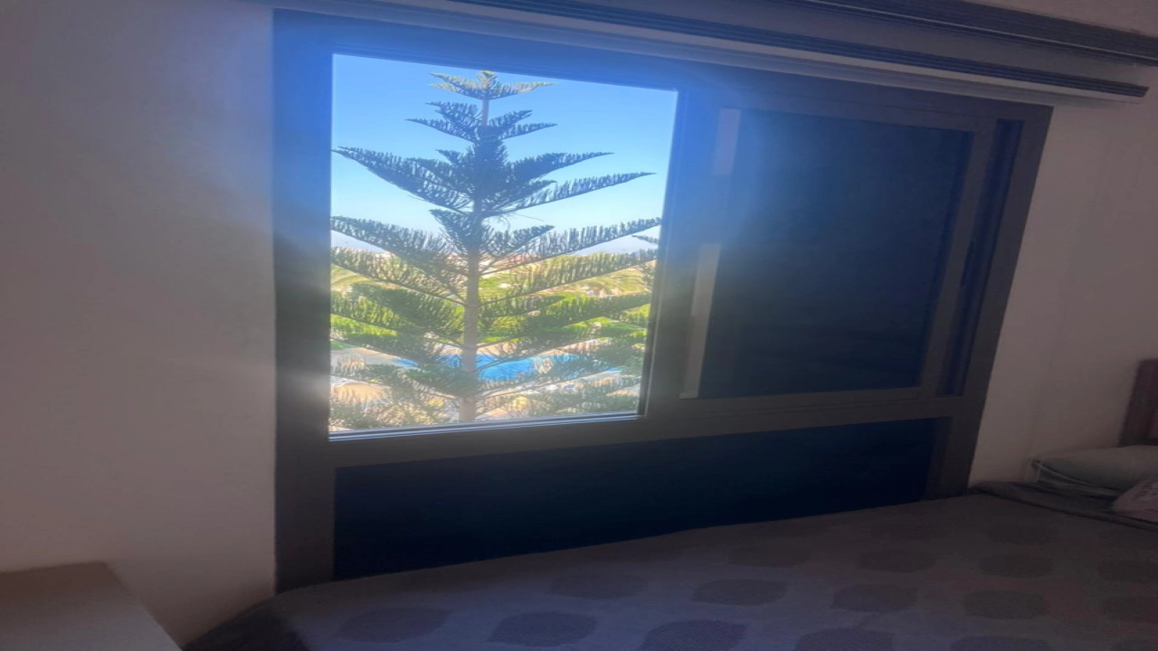 شالية 2 غرفه للأيجار بالساحل الشمالي قرية مراسي