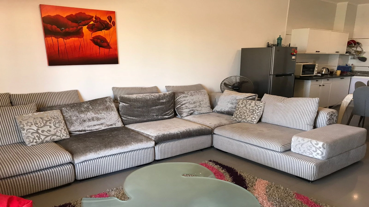 شالية للإيجار في قرية امواج الساحل الشمالي سيدي عبد الرحمن 3 غرف