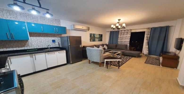 شالية للإيجار في قرية بلومار العين السخنة 3 غرف