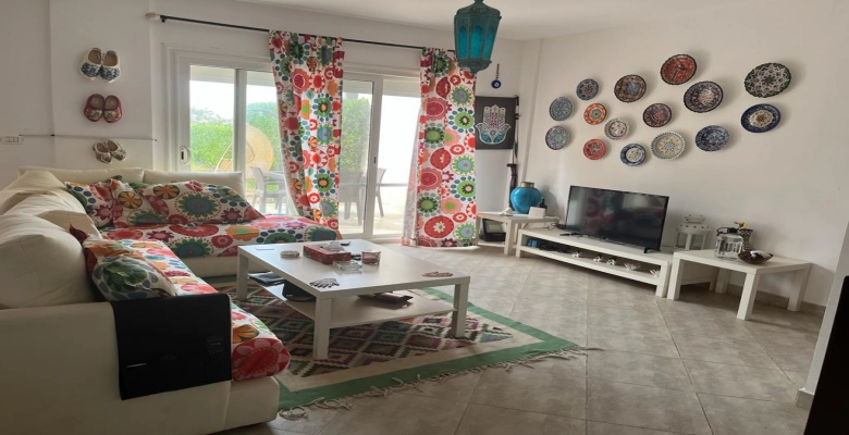 شاليه للإيجار في قرية امواج الساحل الشمالي Chalet for rent in Amwaj North Coast Village