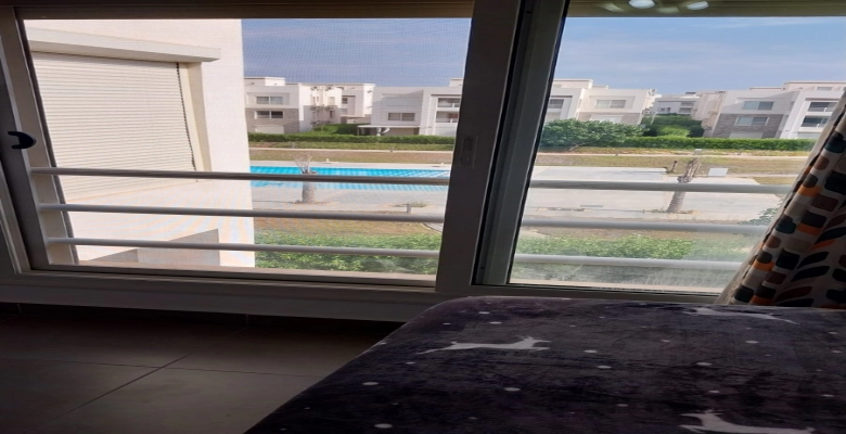 شالية للإيجار في امواج الساحل الشمالي Chalet for rent in Amwaj North Coast