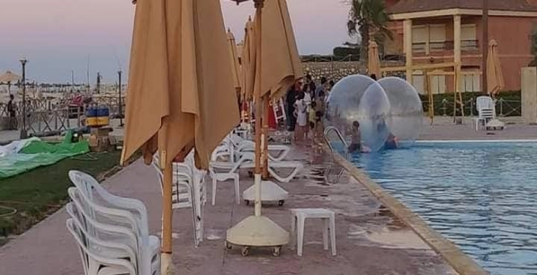 شالية للإيجار في قرية بلومار الساحل الشمالي Chalet for rent in Blumar Village, North Coast