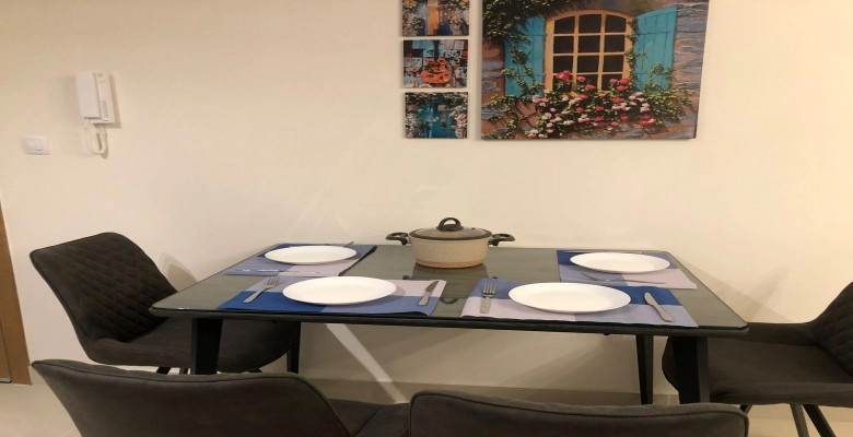 شاليه للايجار في مراسي غرفه نوم