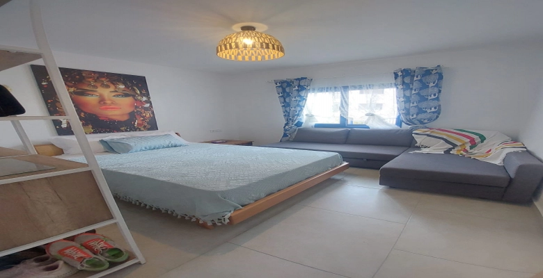 شاليه في قريه جريك الساحل الشمالي     Chalet in Greek Village, North Coast