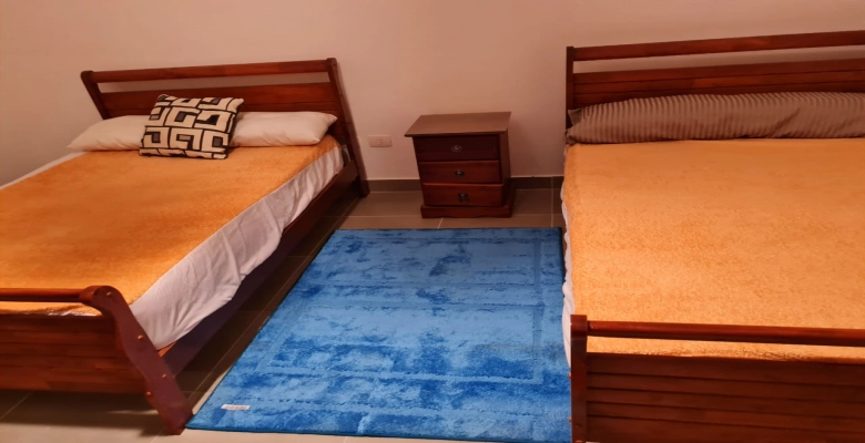 شالية للإيجار في قرية امواج الساحل الشمالي Chalet for rent in Amwaj North Coast Village