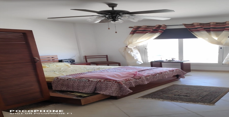 شالية للإيجار في قرية امواج الساحل الشمالي Chalet for rent in Amwaj North Coast Village