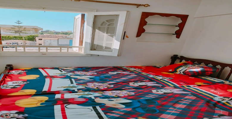 شالية للإيجار في قرية رمسيس الساحل الشماليِ الكيلو 45 Chalet for rent in Ramses Village, North Coast