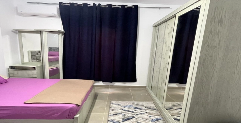 شالية للإيجار في قرية امواج الساحل الشمالي Chalet for rent in Amwaj North Coast Village