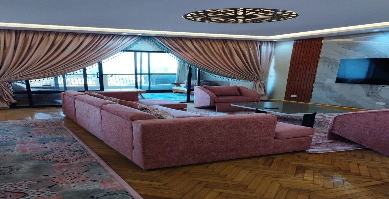 شقة للايجار فى المهندسين شارع محى الدين ابو العز