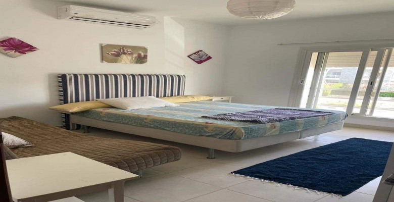 شالية للإيجار في قرية امواج الساحل الشمالي Chalet for rent in Amwaj North Coast Village