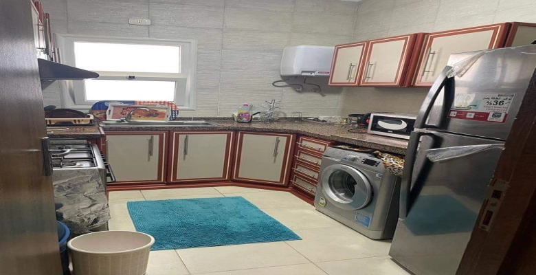 شالية للإيجار في قرية امواج الساحل الشمالي Chalet for rent in Amwaj North Coast Village