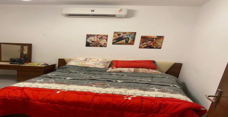 شالية للإيجار في قرية امواج الساحل الشمالي Chalet for rent in Amwaj North Coast Village