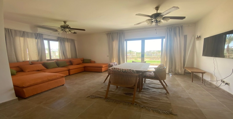 شاليه للإيجار في قرية العين باي في العين السخنه 2 غرف