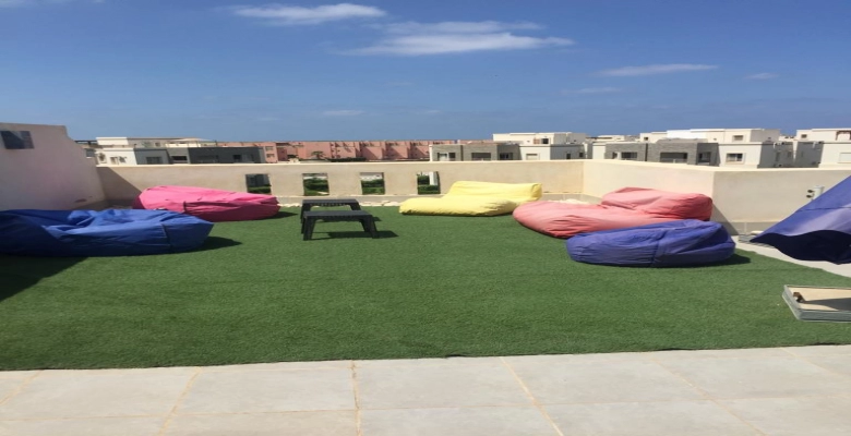 شاليه للبيع  في قريه امواج في  ساحل الشمالي Chalet for sale in Amwaj village on the northern coast