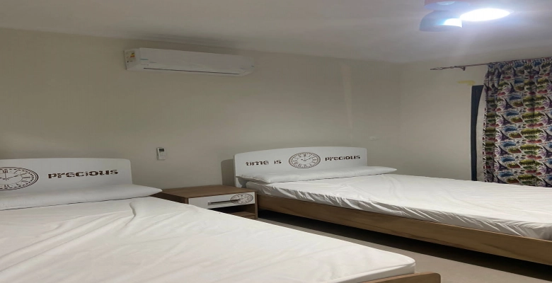 شالية للإيجار في قرية جايا راس الحكمة الساحل الشمالي Chalet for rent in Gaia Ras El Hekma Village, North Coast