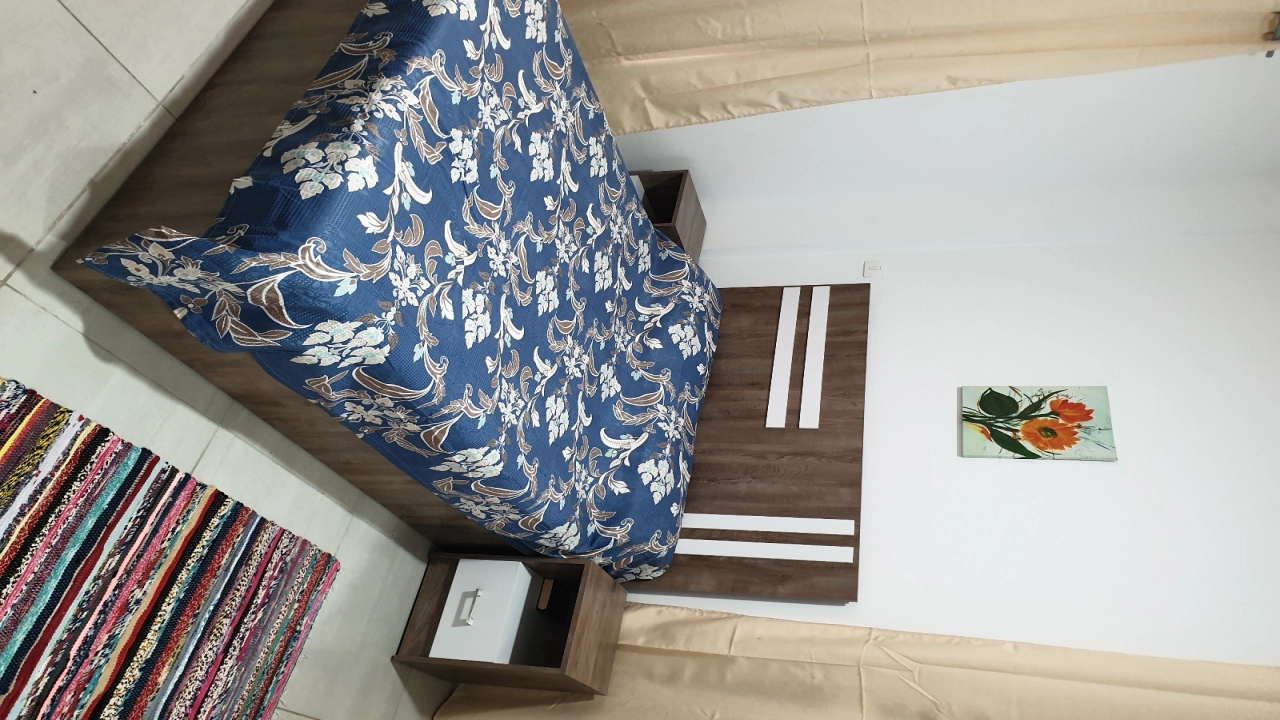 شالية ايجار 2 نوم اراضي  بجنينة في قرية امواج الساحل الشمالي